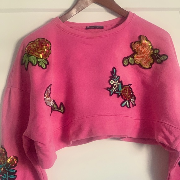 Zara Sweaters - Crop Top Sweater